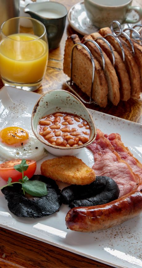 A signature breakfast at one of our inns