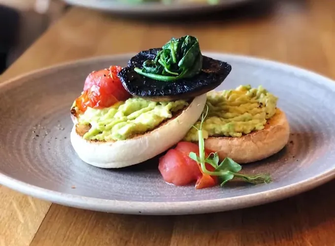 A Dish from the Breakfast menu